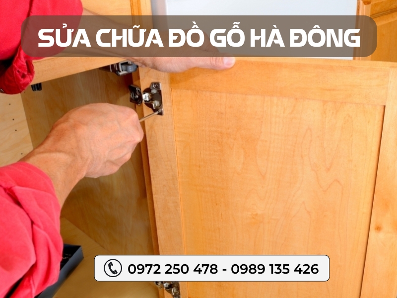 Sửa chữa đồ gỗ Hà Đông